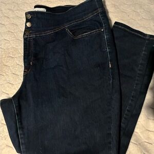 Lane Bryant High Rise Dark Blue Jeans